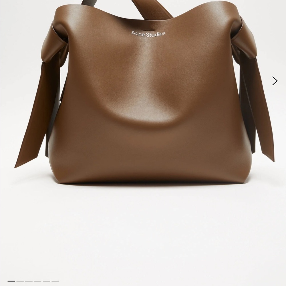 Acne Studios Brown Leather Shoulder Bag